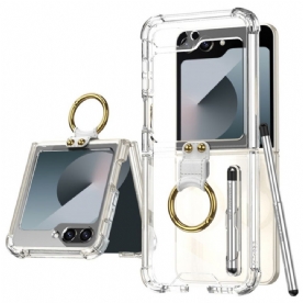 Hoesje Samsung Galaxy Z Flip 7 Fe Ringhouder En Stylus