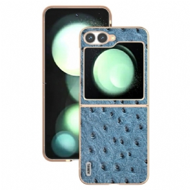 Hoesje Samsung Galaxy Z Flip 7 Fe Struisvogeltextuur