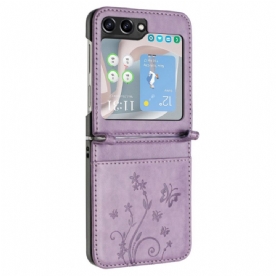 Hoesje Samsung Galaxy Z Flip 7 Fe Vlinders En Bloemen
