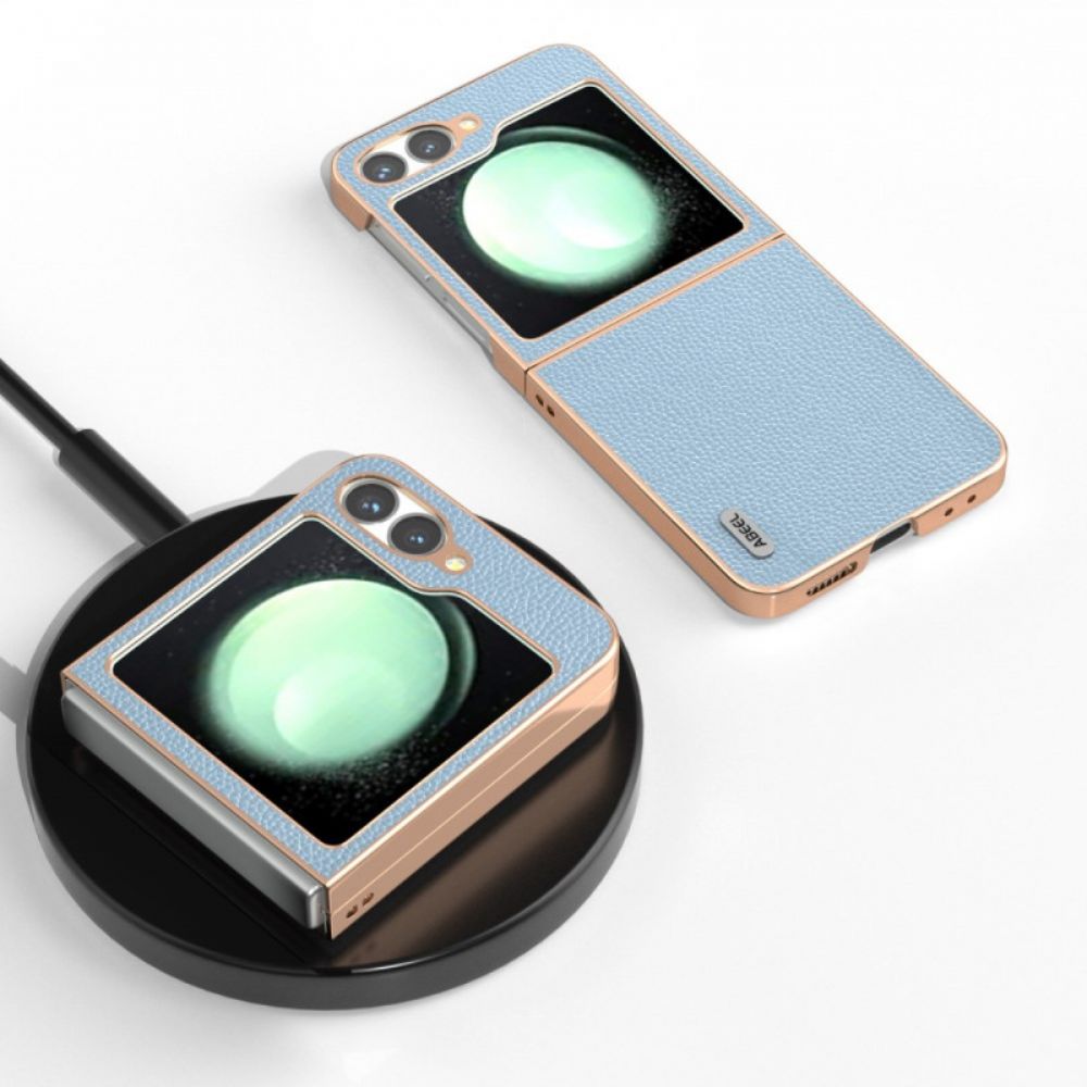 Hoesje Voor Samsung Galaxy Z Flip 7 Fe Abeel Leer