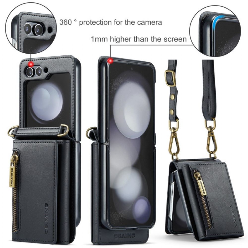 Hoesje Voor Samsung Galaxy Z Flip 7 Fe Dg.ming Crossbodyriem