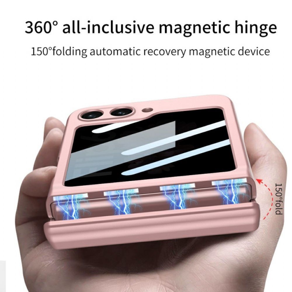 Hoesje Voor Samsung Galaxy Z Flip 7 Fe Gkk Anti-spionage Schermbeschermer