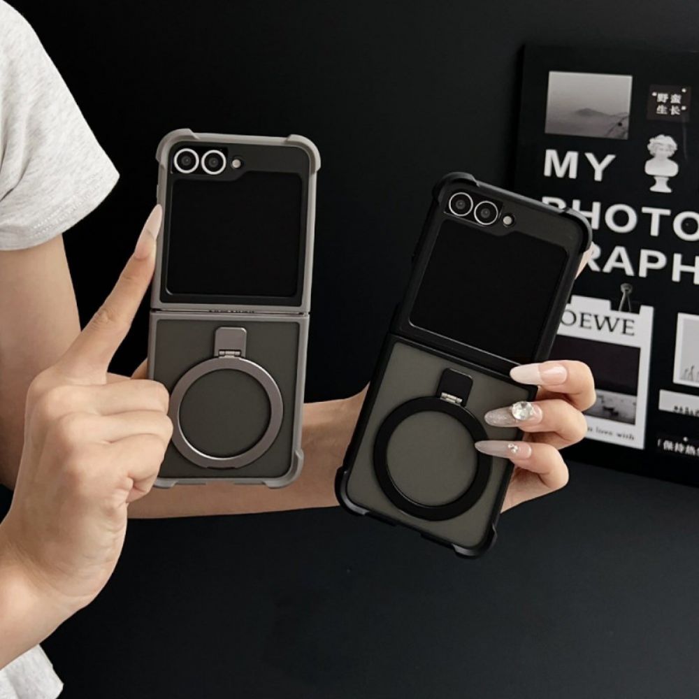 Hoesje Voor Samsung Galaxy Z Flip 7 Fe Ingebouwde Magnetische Standaard