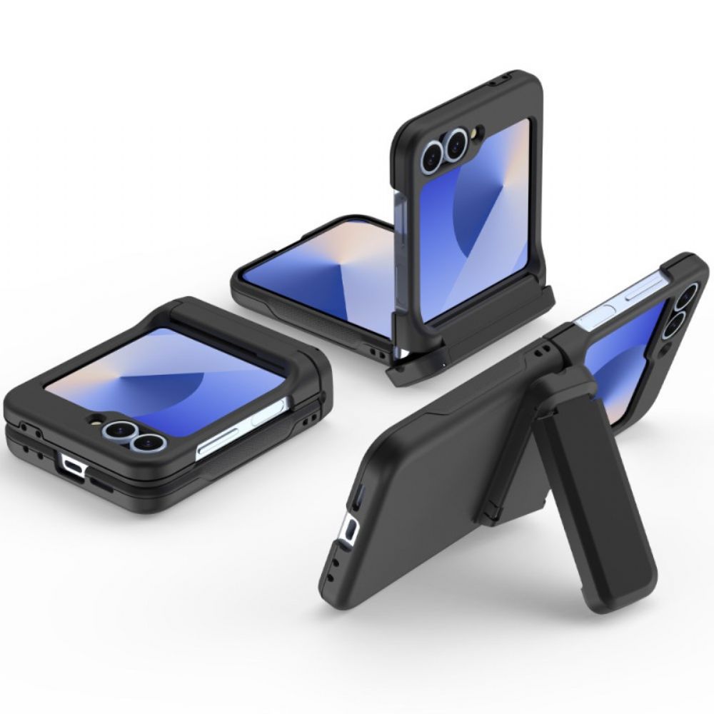 Hoesje Voor Samsung Galaxy Z Flip 7 Fe Ingebouwde Standaard En Kaarthouder