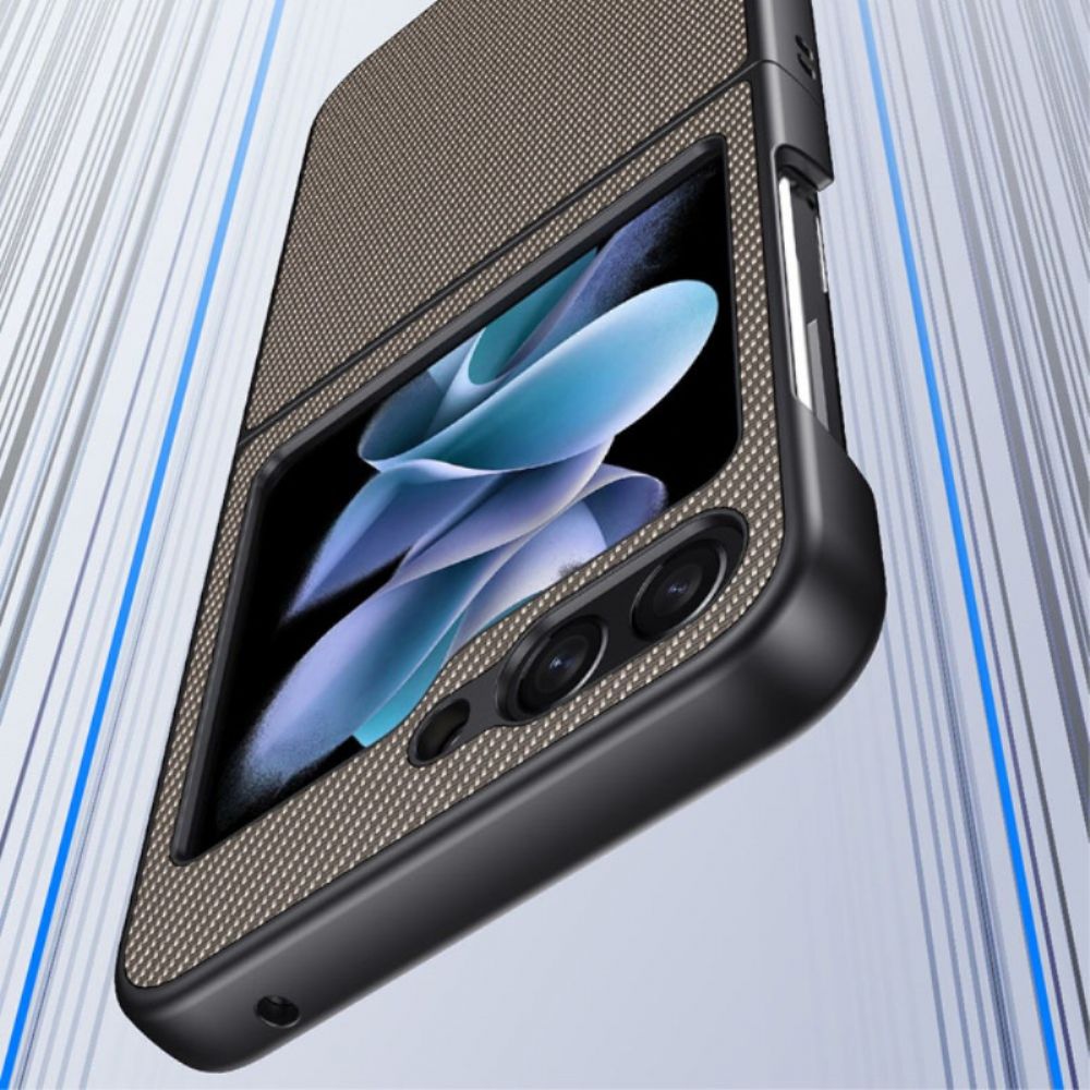 Hoesje Voor Samsung Galaxy Z Flip 7 Fe Koolstofvezelafwerking