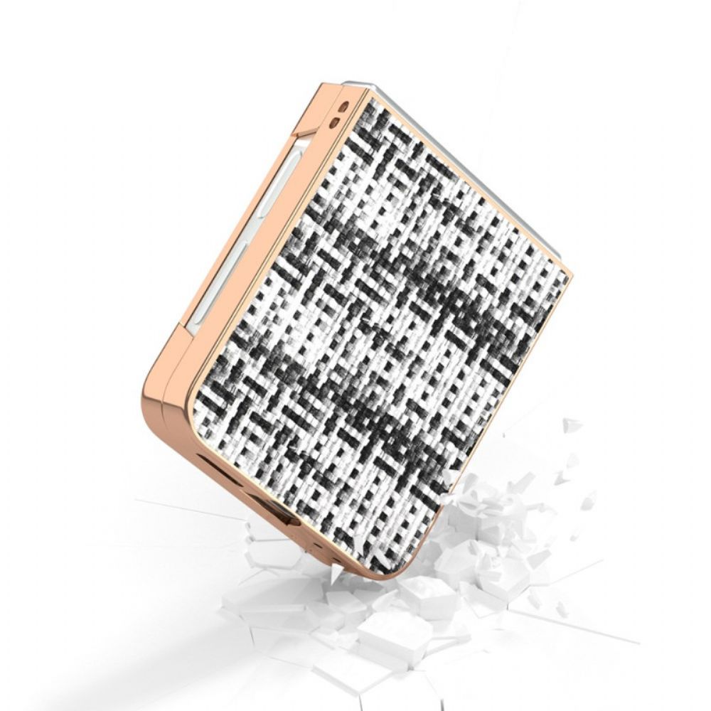 Hoesje Voor Samsung Galaxy Z Flip 7 Fe Kunstleer Met Textuur