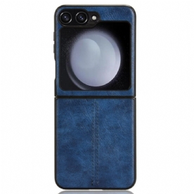 Hoesje Voor Samsung Galaxy Z Flip 7 Fe Kunstleren Stiksels