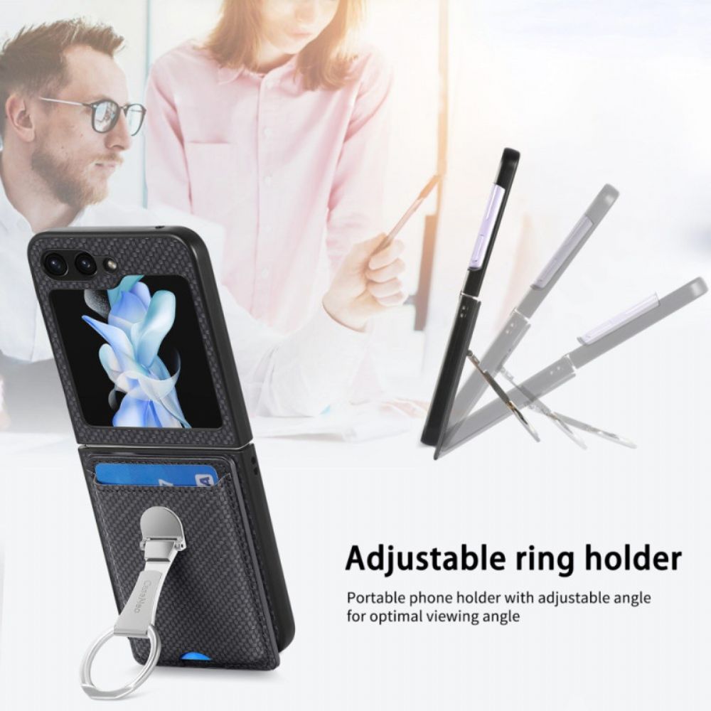 Hoesje Voor Samsung Galaxy Z Flip 7 Fe Opvouwbare Standaard En Kaarthouder