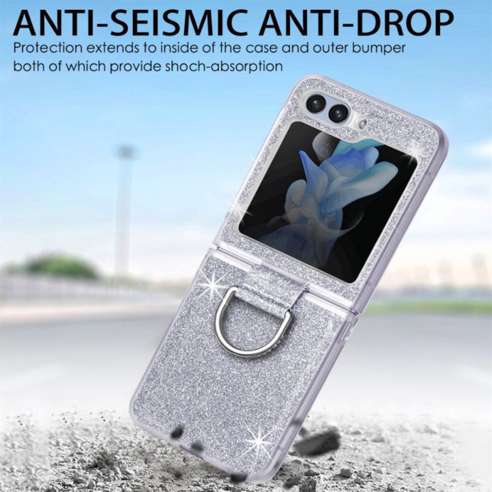 Hoesje Voor Samsung Galaxy Z Flip 7 Fe Pailletten En Strass-steentjes