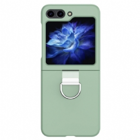 Hoesje Voor Samsung Galaxy Z Flip 7 Fe Stevige Metalen Ring