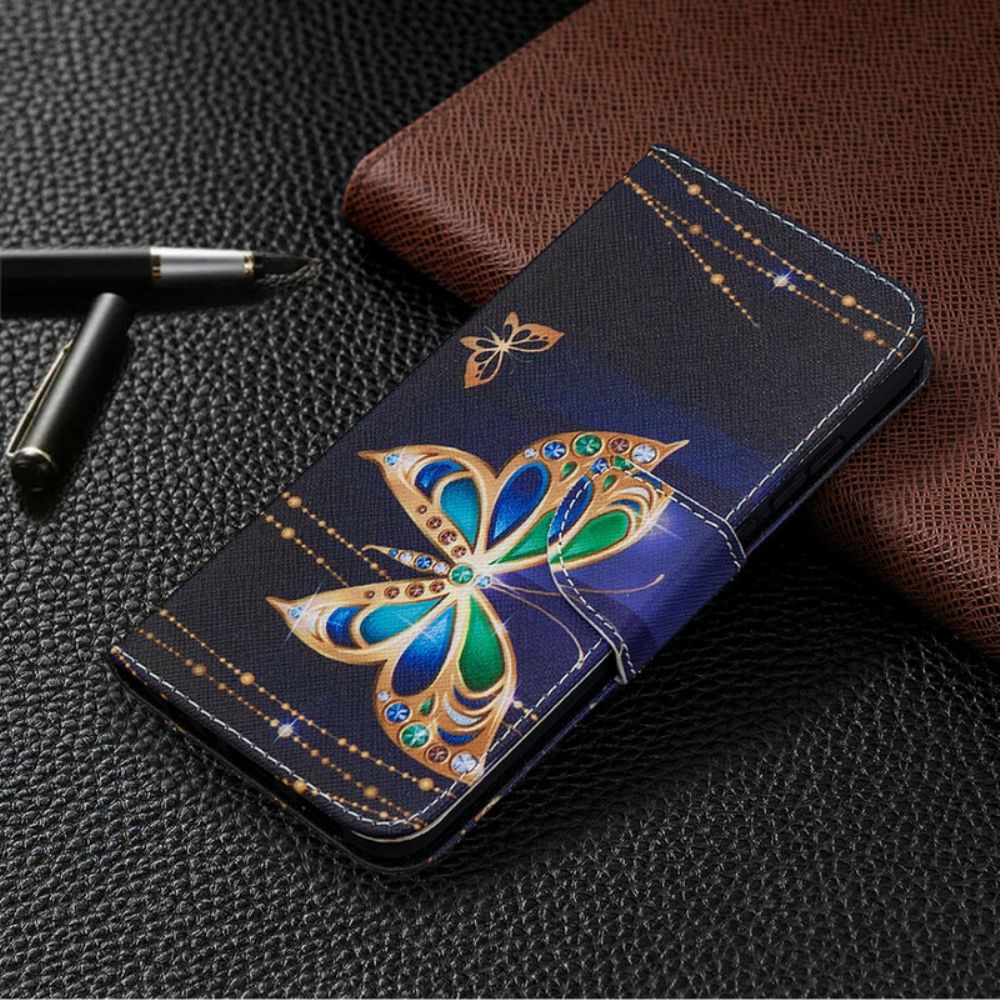 Folio-hoesje voor Honor 9X Lite Vlinders Koningen