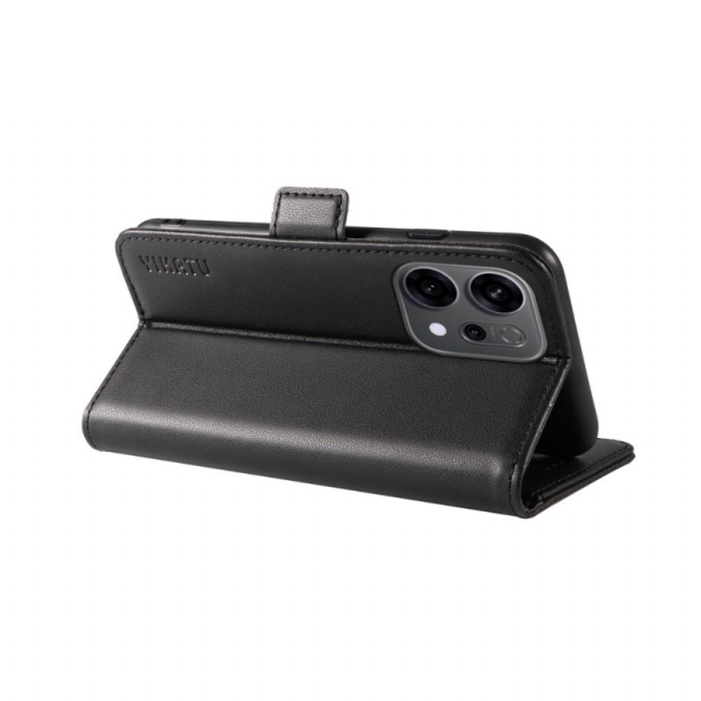 Flip Case Leren Oppo Reno 14f 5g Yikatu