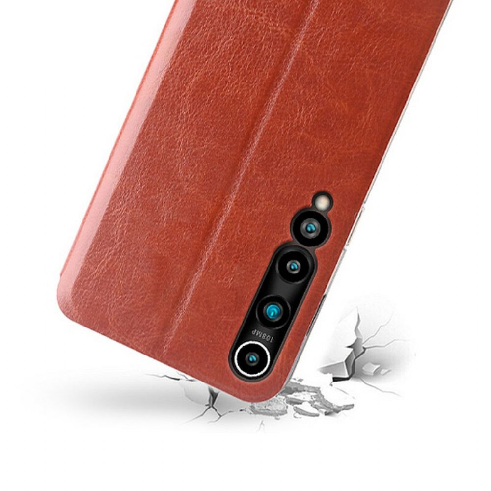 Bescherming Hoesje voor Xiaomi Mi 10 / 10 Pro Folio-hoesje Mofi