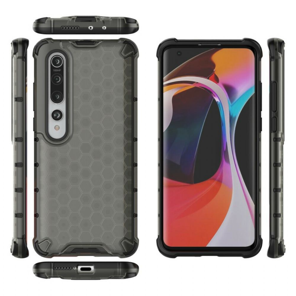 Hoesje voor Xiaomi Mi 10 / 10 Pro Honingraatstijl