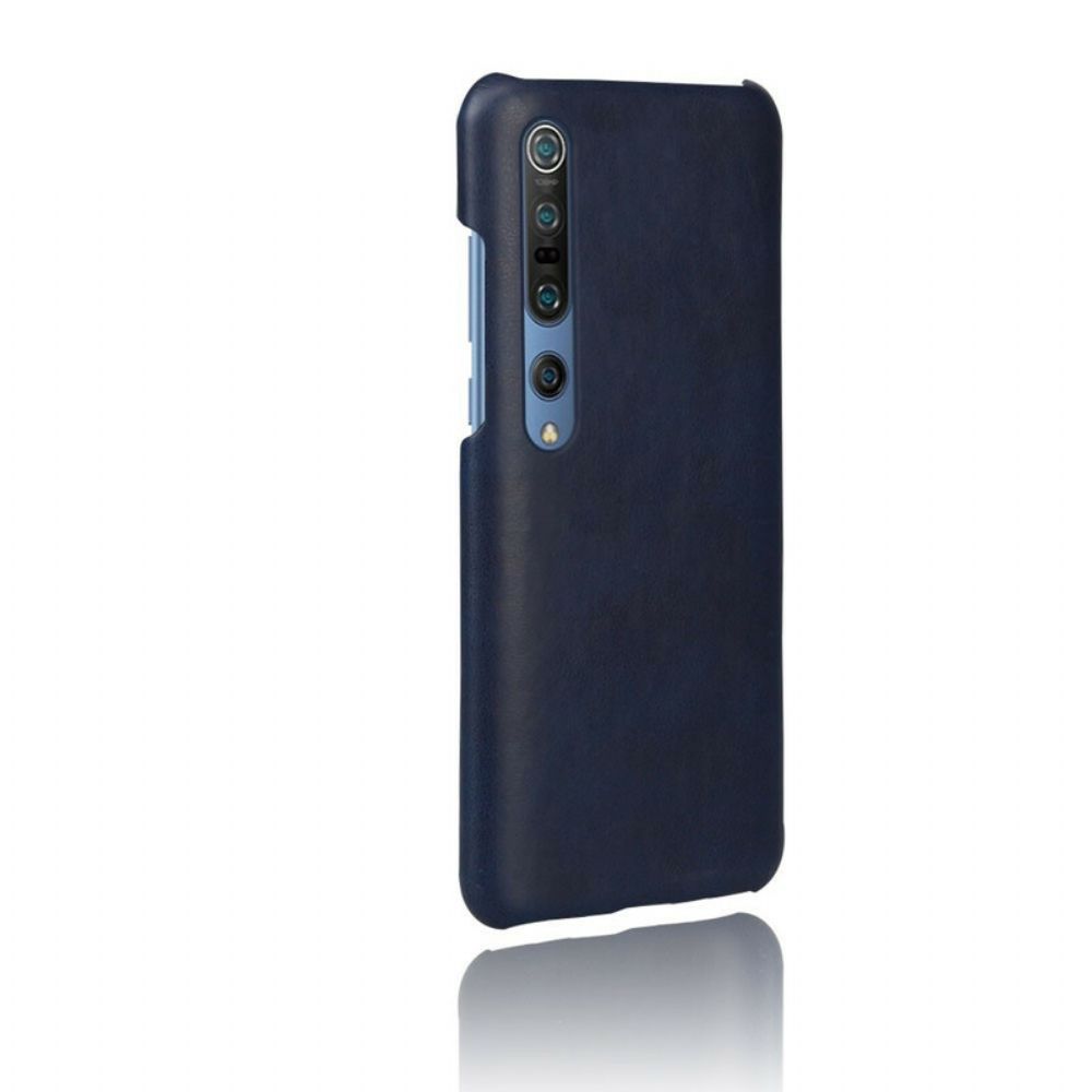 Hoesje voor Xiaomi Mi 10 / 10 Pro Ksq Litchi-leereffect