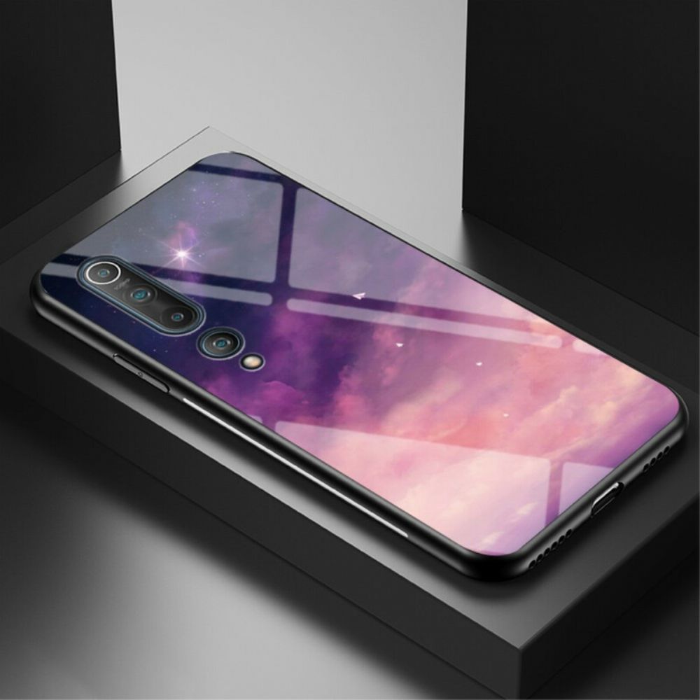 Telefoonhoesje voor Xiaomi Mi 10 / 10 Pro Schoonheid Gehard Glas