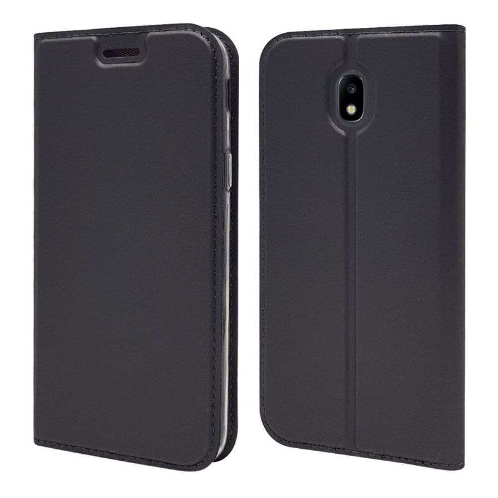 Bescherming Hoesje voor Samsung Galaxy J3 2017 Folio-hoesje Premium Leereffect