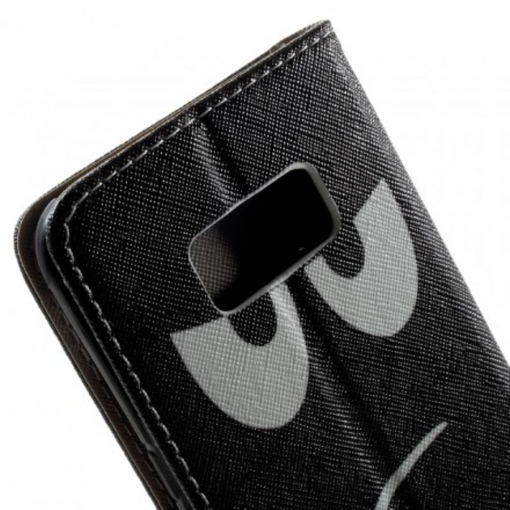 Folio-hoesje voor Samsung Galaxy S8 Plus Raak Mijn Telefoon Niet Aan