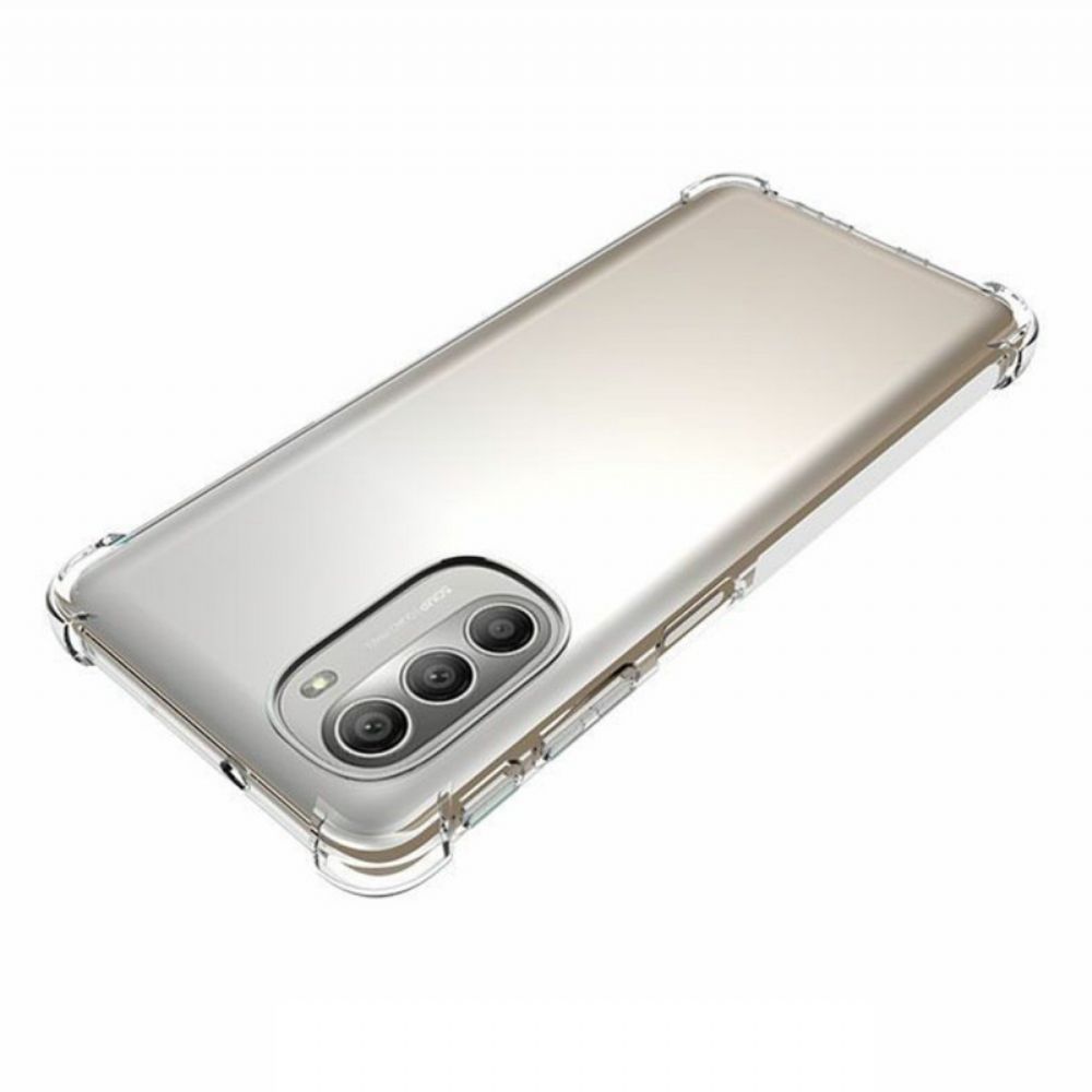 Hoesje voor Moto G51 5G Transparante Versterkte Hoeken