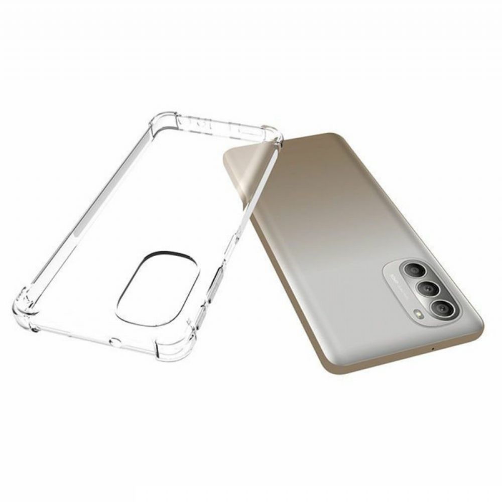 Hoesje voor Moto G51 5G Transparante Versterkte Hoeken