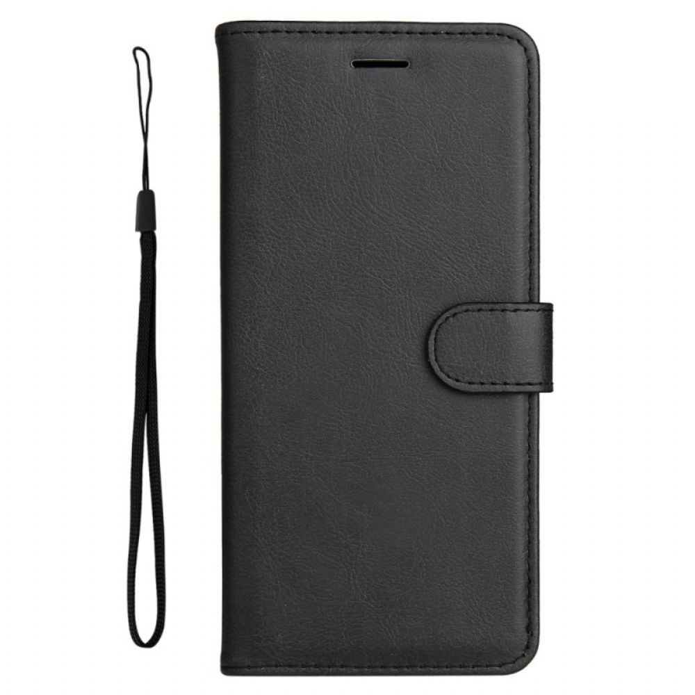 Folio-hoesje voor Realme GT Neo 3T / Neo 2 Met Ketting Leren Bandeffect