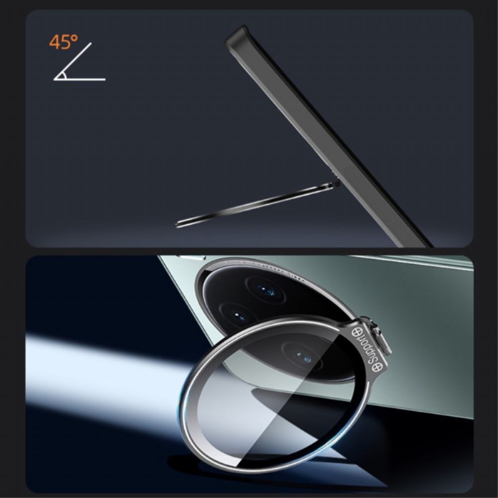 Case Hoesje Vivo X100 Pro Telefoonhoesje Ingebouwde Anti-valstandaard