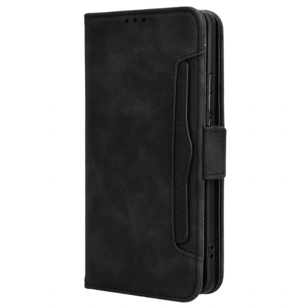 Flip Case Leren Vivo X100 Pro Multi-kaart