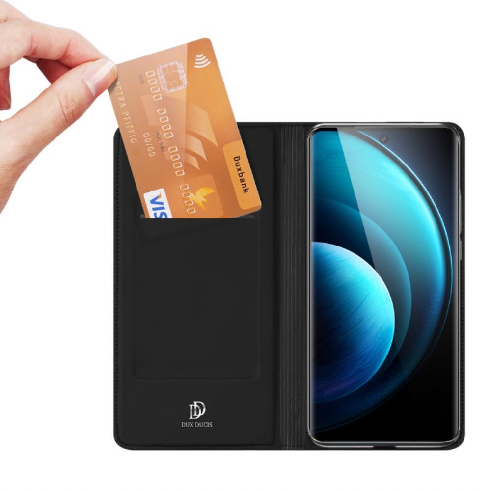 Folio-hoesje Vivo X100 Pro Skin Pro Series Dux Ducis Bescherming Hoesje