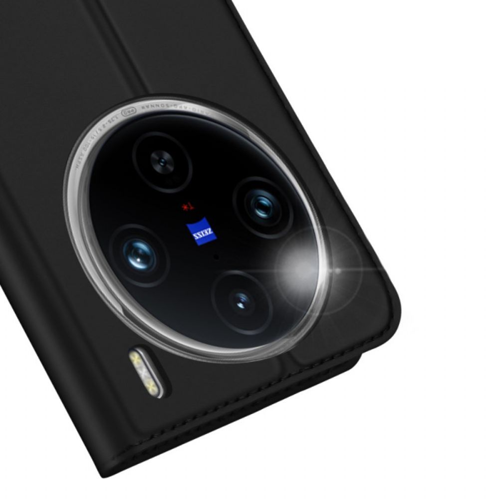 Folio-hoesje Vivo X100 Pro Skin Pro Series Dux Ducis Bescherming Hoesje