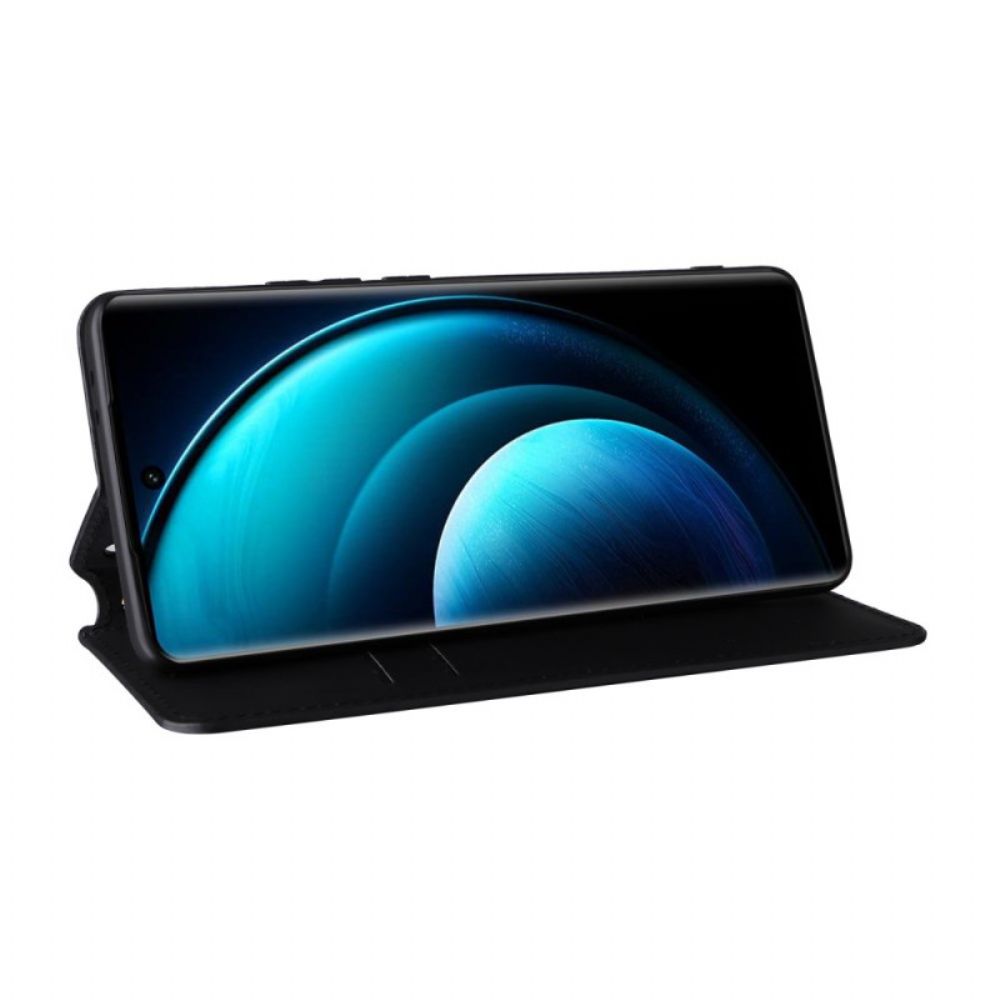 Folio-hoesje Vivo X100 Pro Telefoonhoesje Diamantpatroon