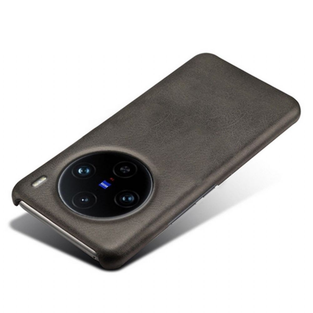 Hoesje Vivo X100 Pro Lederlook