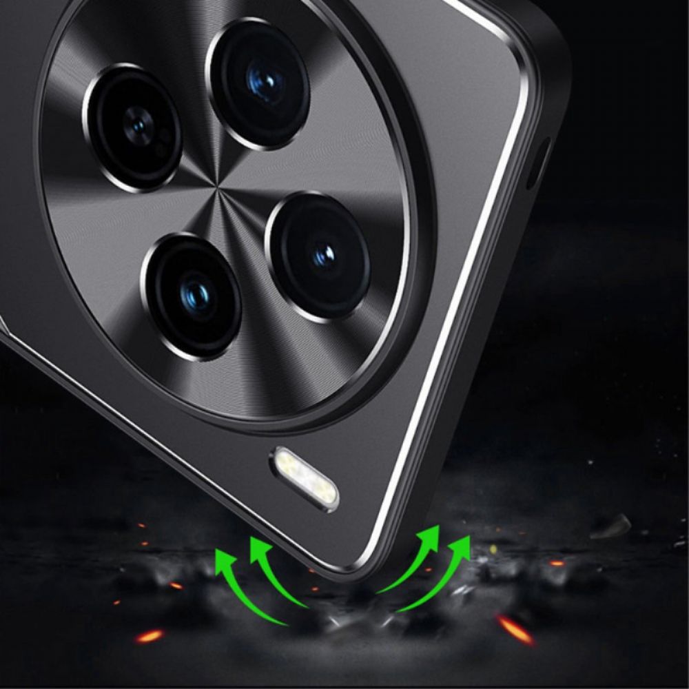 Hoesje Voor Vivo X100 Pro Metaaleffect