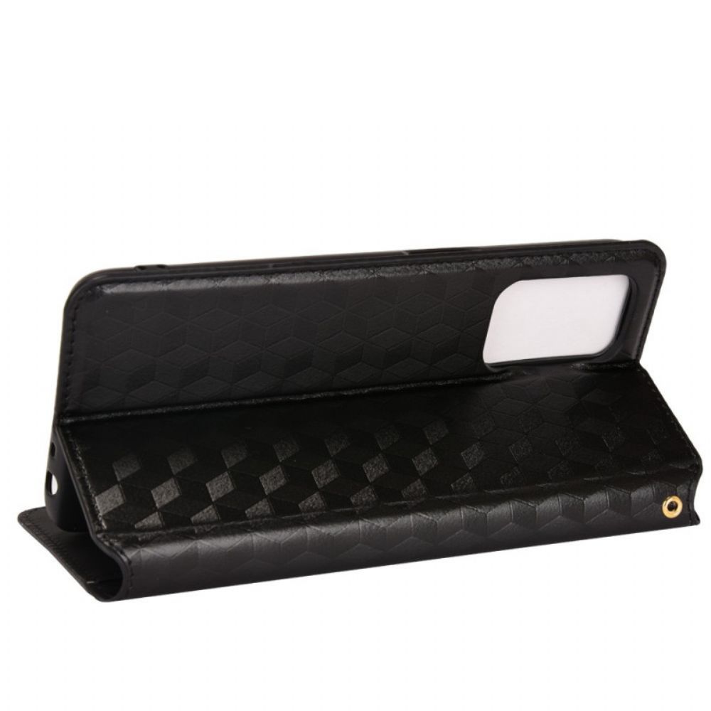 Bescherming Hoesje voor Oppo A16 / A16s Folio-hoesje Diamant Leder Effect