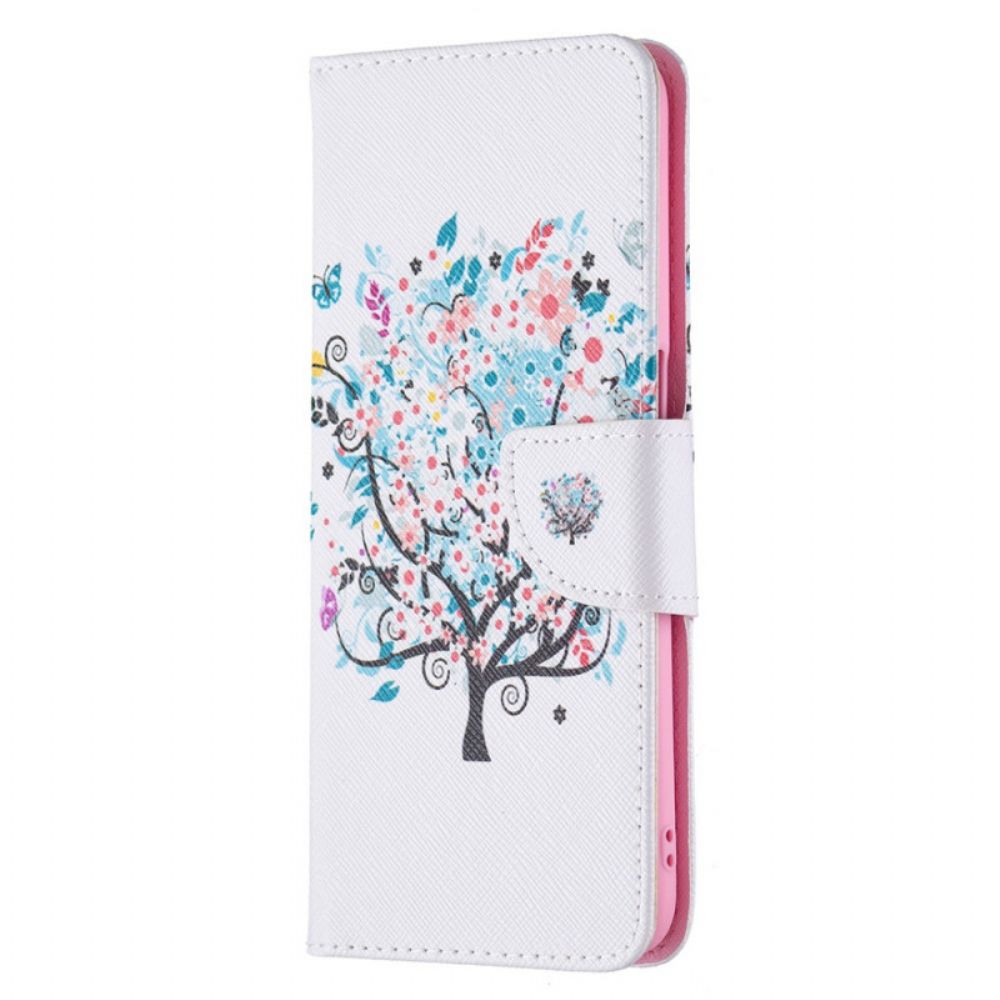 Folio-hoesje voor Oppo A16 / A16s Bloemrijke Boom