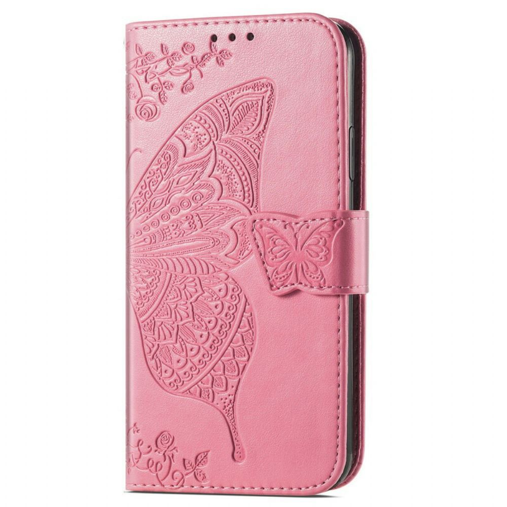 Folio-hoesje voor Oppo A16 / A16s Halve Vlinders