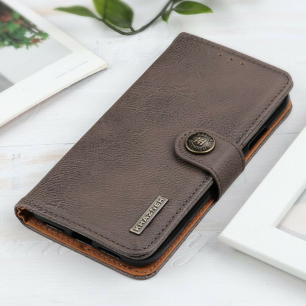 Folio-hoesje voor Oppo A16 / A16s Imitatieleer Khazneh
