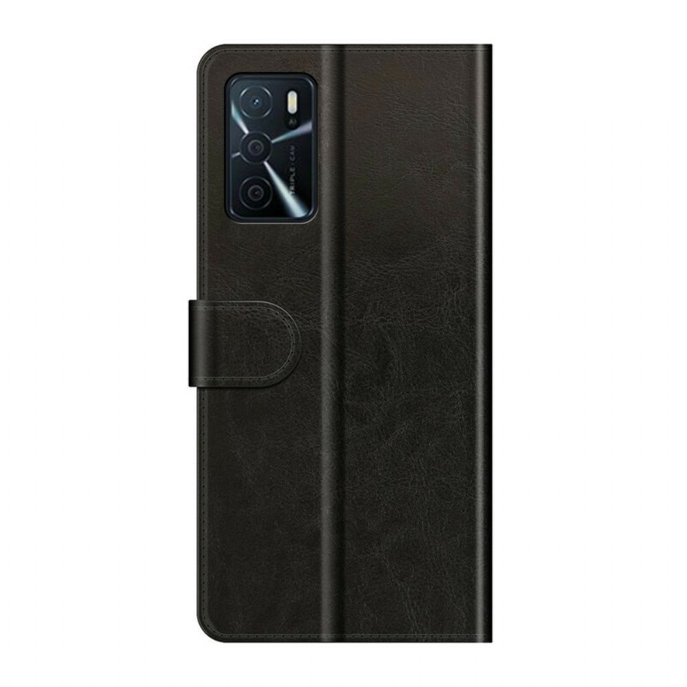 Folio-hoesje voor Oppo A16 / A16s Ultra Kunstleer