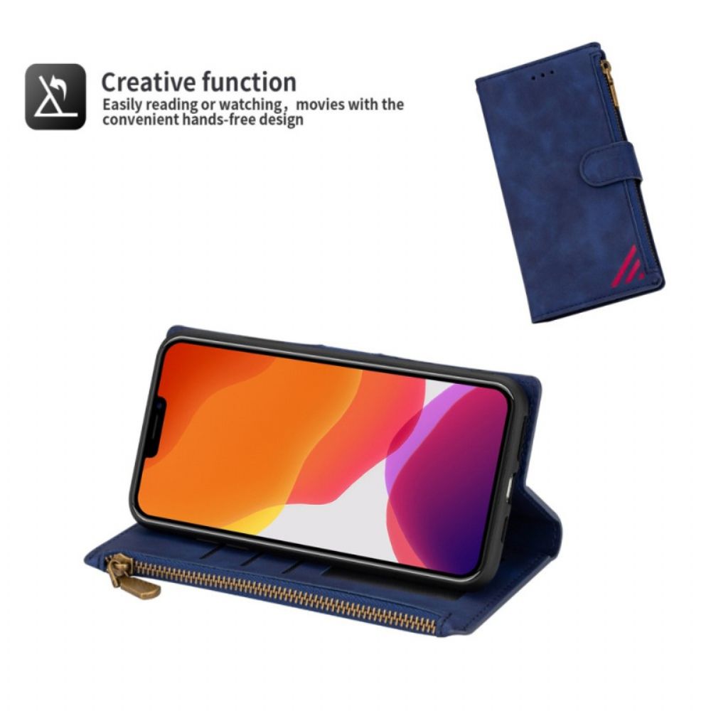 Folio-hoesje voor iPhone 14 Pro Max Met Ketting Thonglijnen