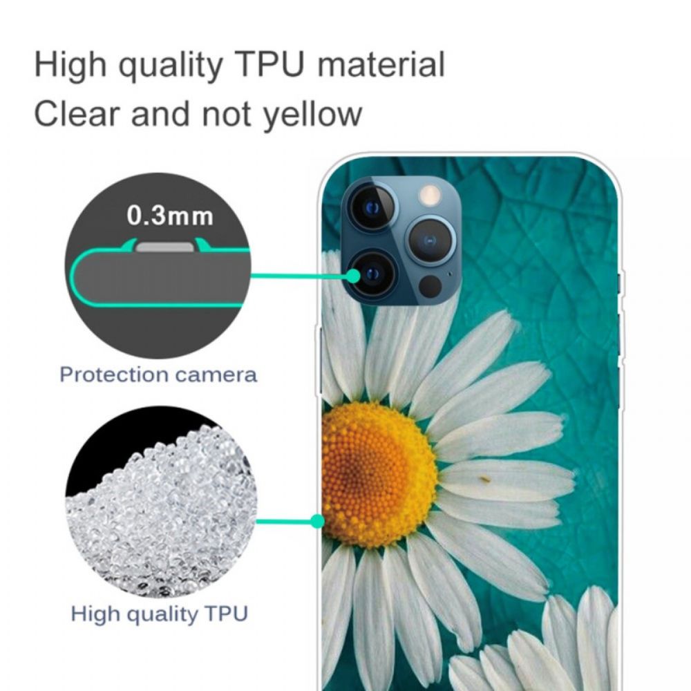 Hoesje voor iPhone 14 Pro Max Daisy