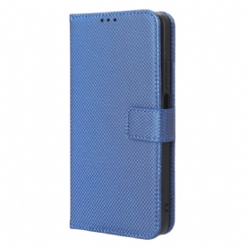 Folio-hoesje Realme C55 Telefoonhoesje Portemonnee Met Bandje En Textuur