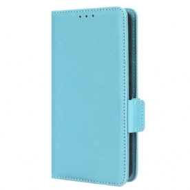 Folio-hoesje Realme C55 Telefoonhoesje Slanke Portemonnee Met Bandje