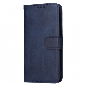 Leren Hoesje Voor Realme C55 Bandje Met Leerstructuur