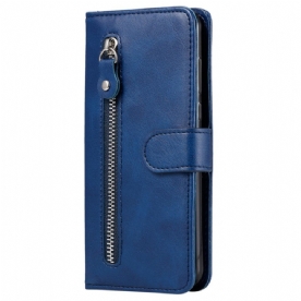 Leren Hoesje Voor Realme C55 Muntvakje Aan De Voorkant