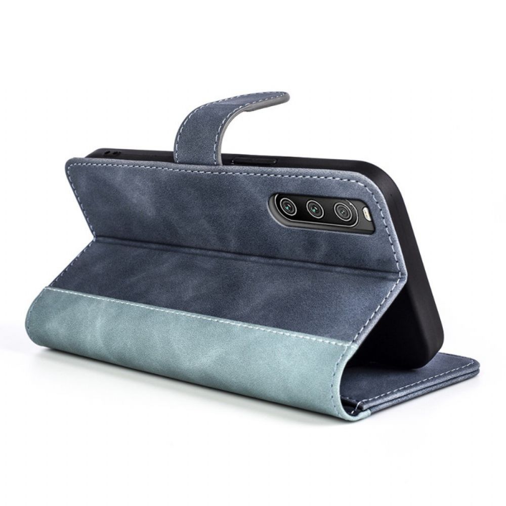 Leren Hoesje voor Sony Xperia 10 IV Grafisch Patroon