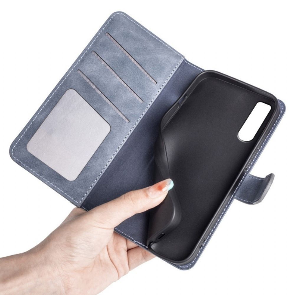 Leren Hoesje voor Sony Xperia 10 IV Grafisch Patroon