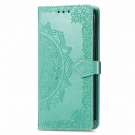 Bescherming Hoesje Google Pixel 9 Pro Barok Mandala Met Riempje
