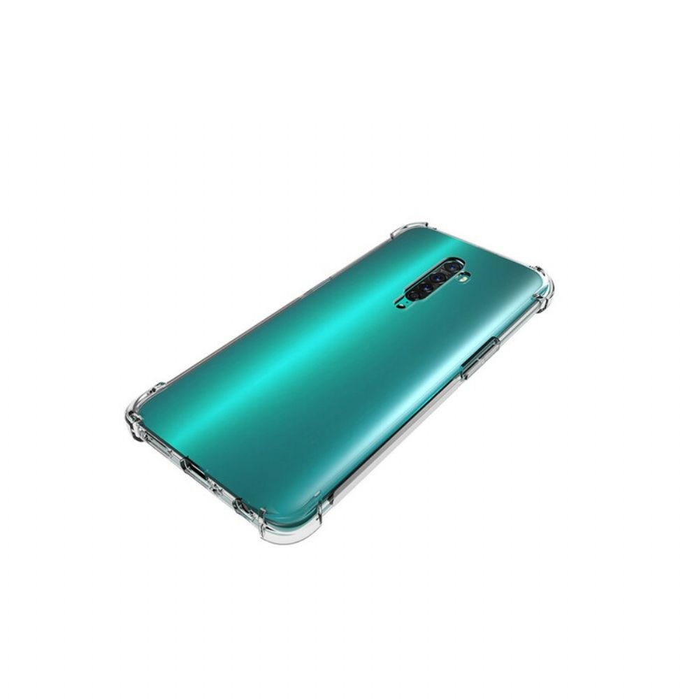 Hoesje voor Oppo Reno 2 Transparante Versterkte Hoeken