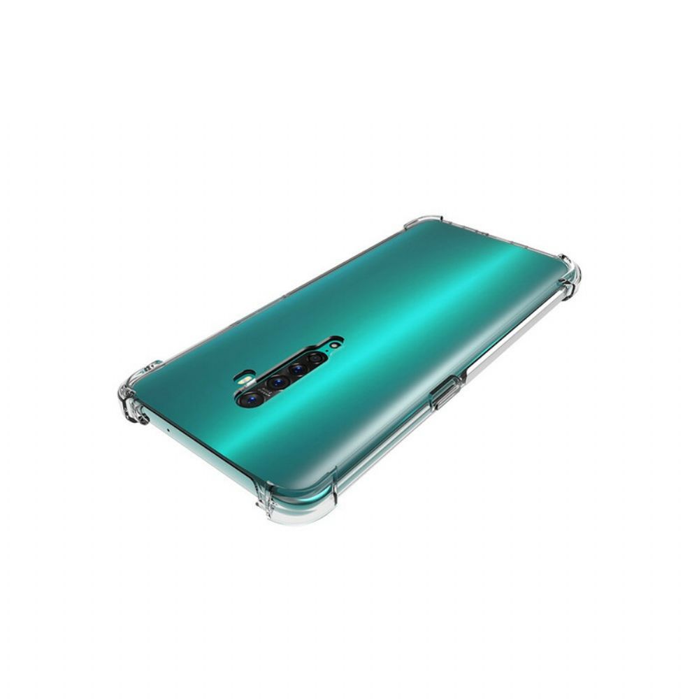 Hoesje voor Oppo Reno 2 Transparante Versterkte Hoeken