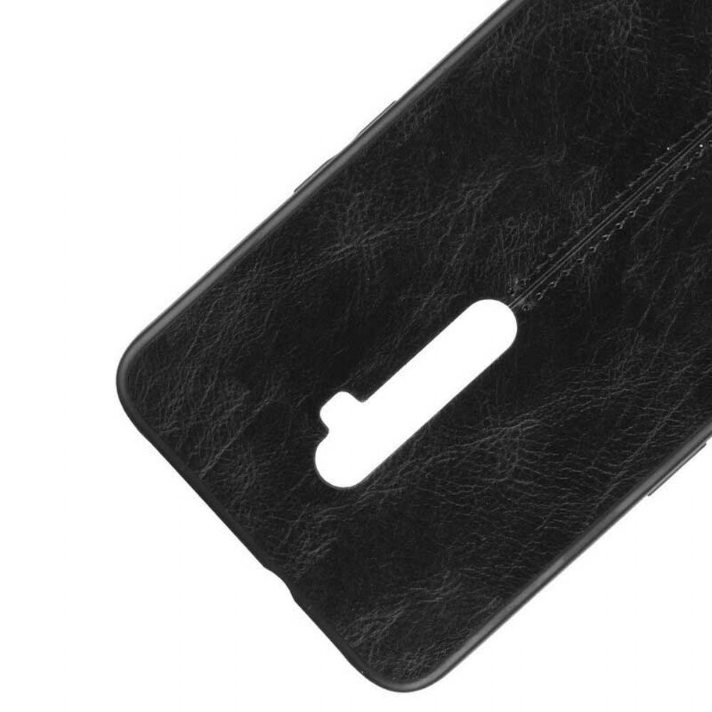 Telefoonhoesje voor Oppo Reno 2 Stijl Lederen Stiksels