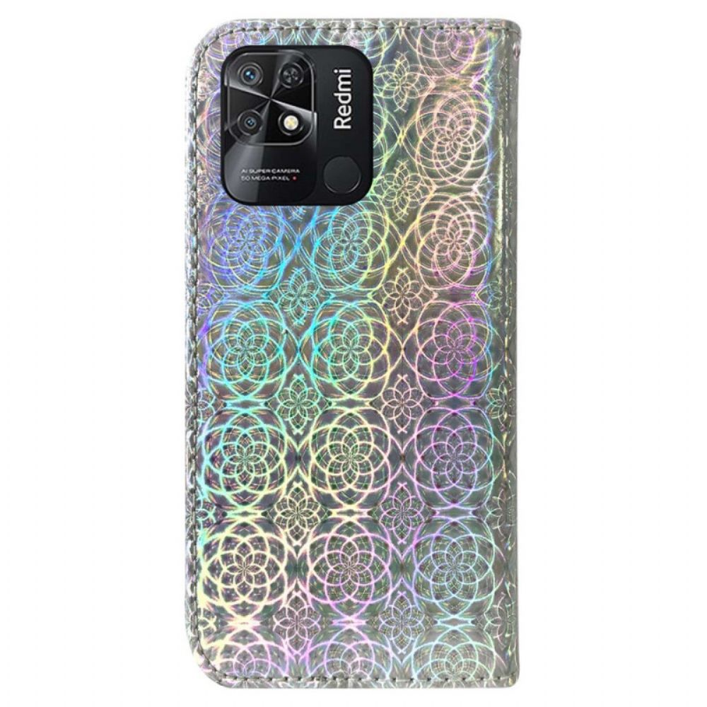 Folio-hoesje voor Xiaomi Redmi 10C Discostijl